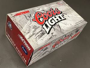 lot 53 image: Limited Edition Coors Light Sterling Marlin #40 124 Scale Stock Car Bank