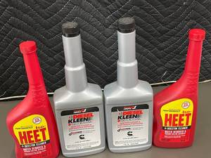 lot 55 image: Set of Fuel Additives 2 Diesel Kleen  Cetane Boost and 2 Iso-Heet Injector Cleaners