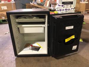 lot 59 image: SentrySafe 2.0 cu. ft. Fireproof and Waterproof Safe with Touchscreen Combination Lock  Slight Damage Customer Returns see Pictures