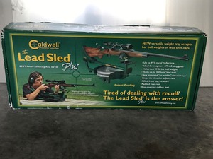 lot 16 image: Caldwell Lead Sled Plus, a shooting rest designed to reduce recoil
