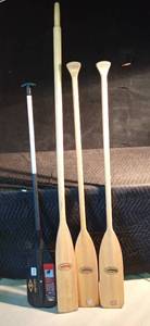 lot 33 image: 4 Oars