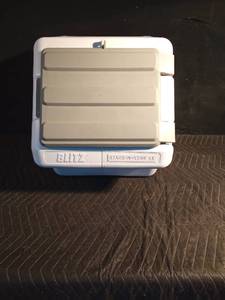 lot 35 image: Blitz Stack-n Store pet food containers