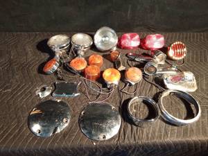 lot 52 image: several vehicle lights
