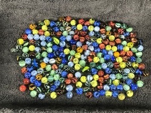 lot 201 image: Large Lot of Collectible Marbles