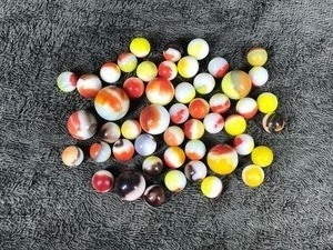 lot 203 image: Lot of Collectible Marbles