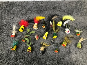 lot 207 image: Lot of Collectible Fly Fishing Poppers and More