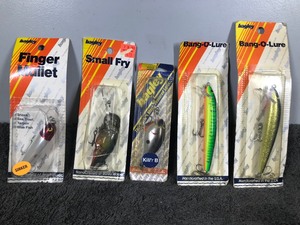 lot 211 image: Lot of 5 Bagley Fishing Lures in Original Packages