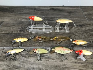 lot 214 image: Lot of 10 Collectible Fishing Lures