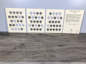 lot 221 image: Book of Collectible Jefferson Nickels