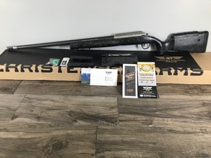 New in the Box - Christensen Arms Carbon Fiber 300 PRC Long Range Rifle 26 1/8” Twist Contour Stock - Carbon Fiber LR Hunter Black with Grey Webbing - ELR Barrel