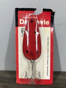 lot 259 image: Large Eppinger Dardevle Fishing Lure in Original Package