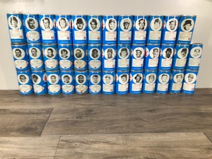 lot 281 image: Lot of 1977 Royal Crown Cola with Football and Baseball Players on the Front - Johnny Bench-Robin Yount-Tony Perez-Joe Morgan-Don Sutton-Jim Palmer-Thurman Munson-Gaylord Perry-Steve Garvey-Ken Griffey and More