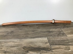 lot 283 image: Red Oak Bokuto Samurai Training Katana Bokken Sword
