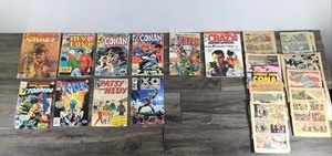 lot 373 image: Lot of Collectible Marvel Comics and More