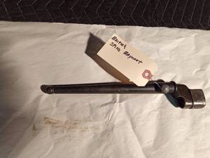 lot 157 image: British Spike bayonet