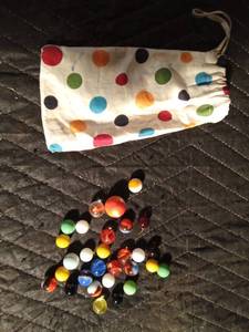 lot 116 image: Bag of marbles