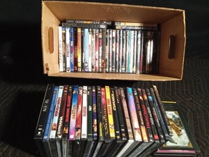 lot 119 image: Box of DVDs