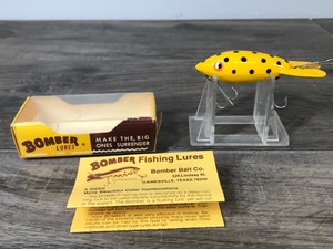 lot 413 image: Collectible Bomber Fishing Lure in the Original Box