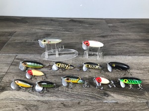lot 425 image: Lot of 12 Collectible Jitterbug Fishing Lures
