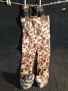 lot 186 image: Stocking foot camouflage waders
