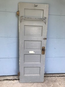lot 440 image: Vintage Solid Wood Door