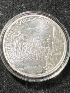 lot 20 image: 1 TROY OZ .999 FINE SILVER ROUND IN AIRTITE
