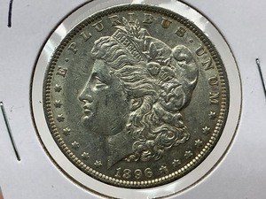 lot 7 image: 1896 Morgan Dollar