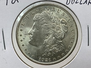 lot 12 image: 1921 Morgan Dollar
