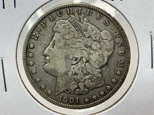 lot 14 image: 1901-O Morgan Dollar