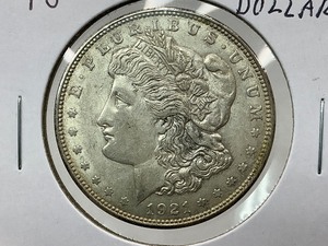 lot 18 image: 1921-D Morgan Dollar