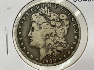 lot 19 image: 1900-O Morgan Dollar