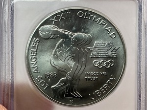 lot 49 image: 1983-S Olympic #1 (Silver)