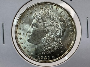 lot 50 image: 1921 Morgan Dollar