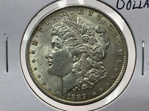 lot 54 image: 1889 Morgan Dollar