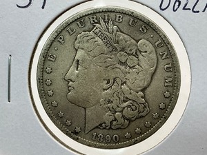 lot 59 image: 1890 Morgan Dollar