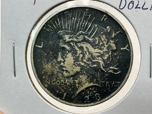 lot 64 image: 1923-D Peace Dollar