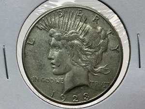 lot 65 image: 1923-S Peace Dollar
