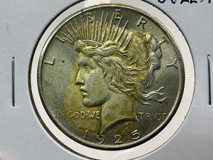 lot 66 image: 1925 Peace Dollar