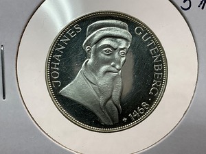 lot 72 image: 1968 G German 5 Mark