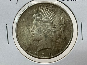 lot 94 image: 1925 Peace Dollar