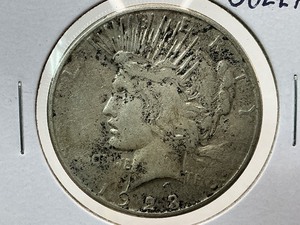 lot 95 image: 1923-S Peace Dollar