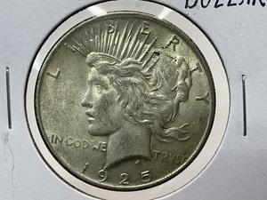lot 98 image: 1925 Peace Dollar