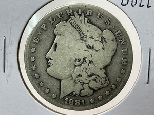 lot 115 image: 1881-O Morgan Dollar
