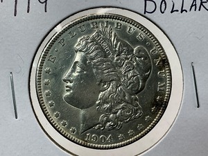 lot 119 image: 1904 Morgan Dollar