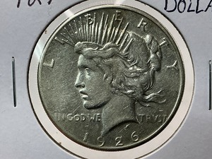 lot 127 image: 1926-S Peace Dollar