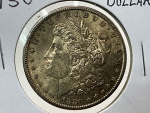 lot 130 image: 1880-S Morgan Dollar