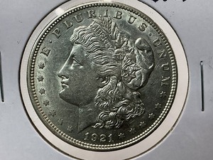 lot 134 image: 1921-D Morgan Dollar