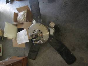 lot 44 image: Lot of cabinet handles a new Broan ...