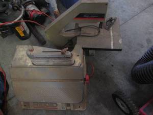 lot 48 image: Sander and scroll saw...