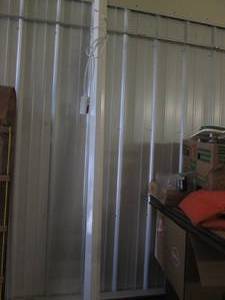 lot 51 image: Electric wall projection screen...